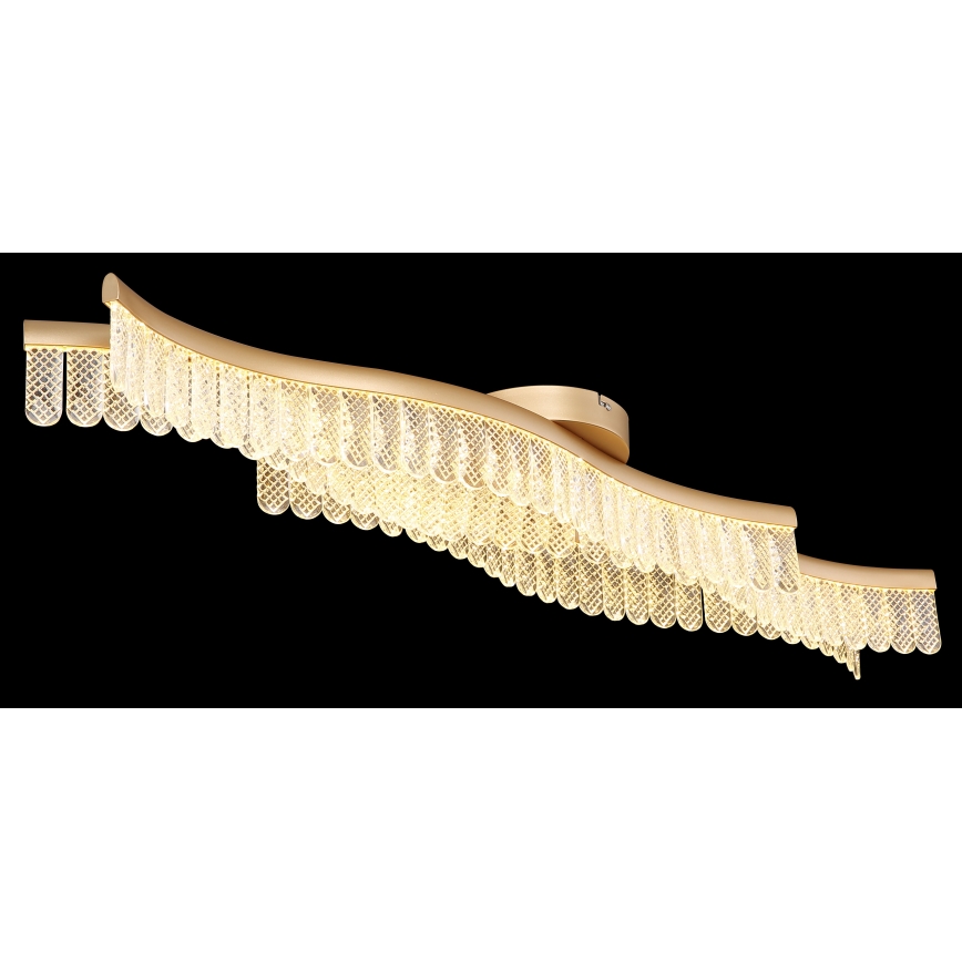 Globo - Plafoniera LED LED/35W/230V 3200K 18x108 cm oro