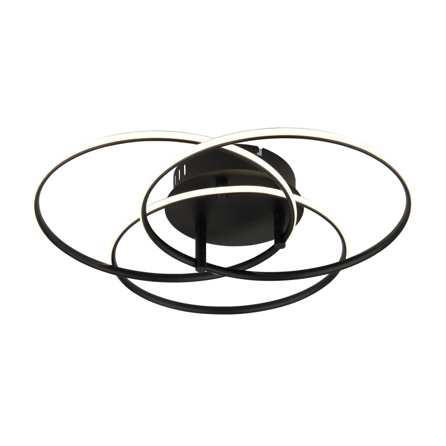 Globo - Plafoniera LED LED/40W/230V 4000K diametro 45,6 cm nero