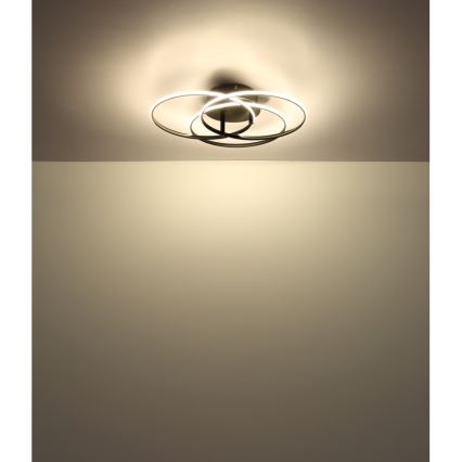 Globo - Plafoniera LED LED/40W/230V 4000K diametro 45,6 cm nero