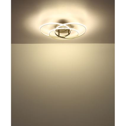 Globo - Plafoniera LED LED/40W/230V 4000K diametro 45,6 cm cromo opaco