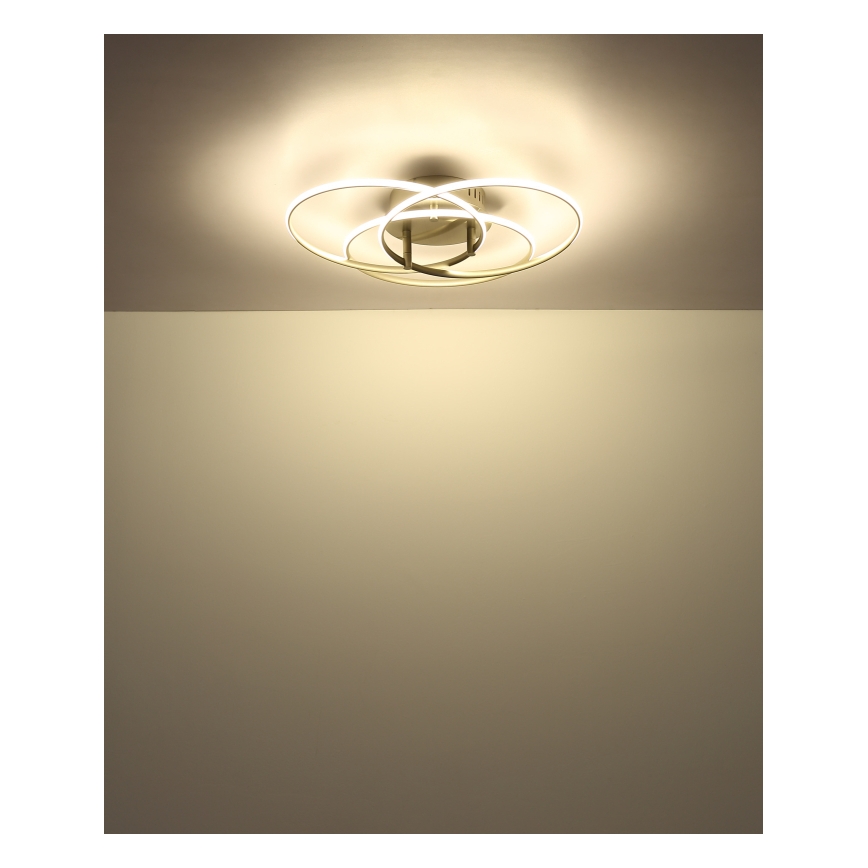 Globo - Plafoniera LED LED/40W/230V 4000K diametro 45,6 cm cromo opaco