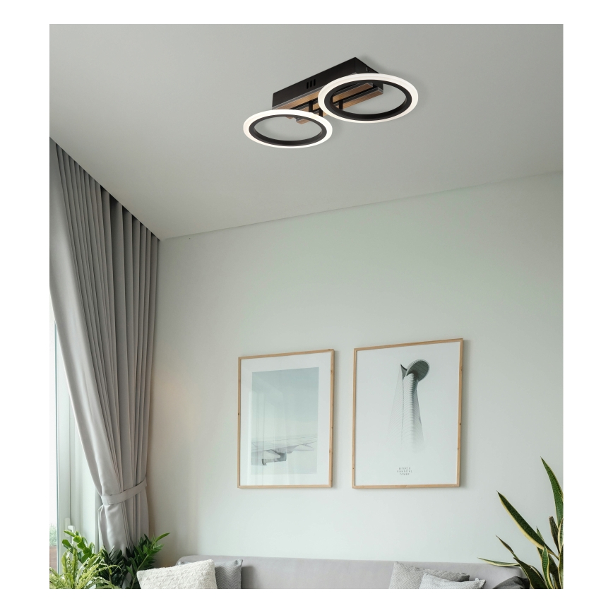 Globo - Plafoniera LED LED/15W/230V 3000/4200/600K 21x44,5 cm