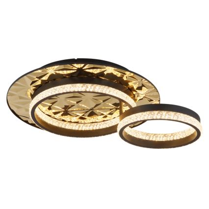 Globo - Plafoniera LED LED/24W/230V 3000K 40x50,5 cm nero/oro