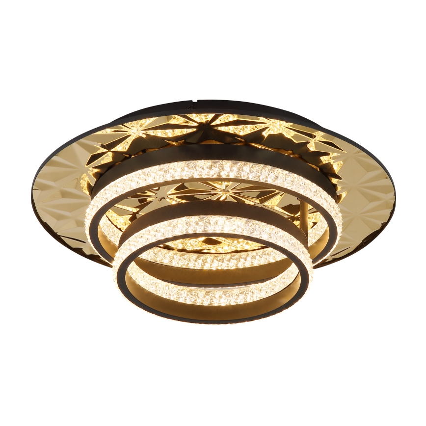 Globo - Plafoniera LED LED/24W/230V 3000K 40x50,5 cm nero/oro