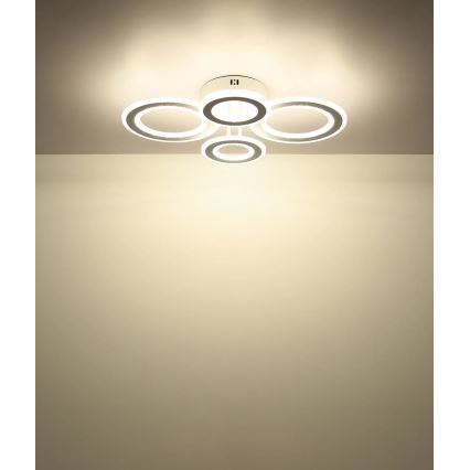 Globo - Plafoniera LED 54W/230V 3000/4200/6500K 59x42 cm