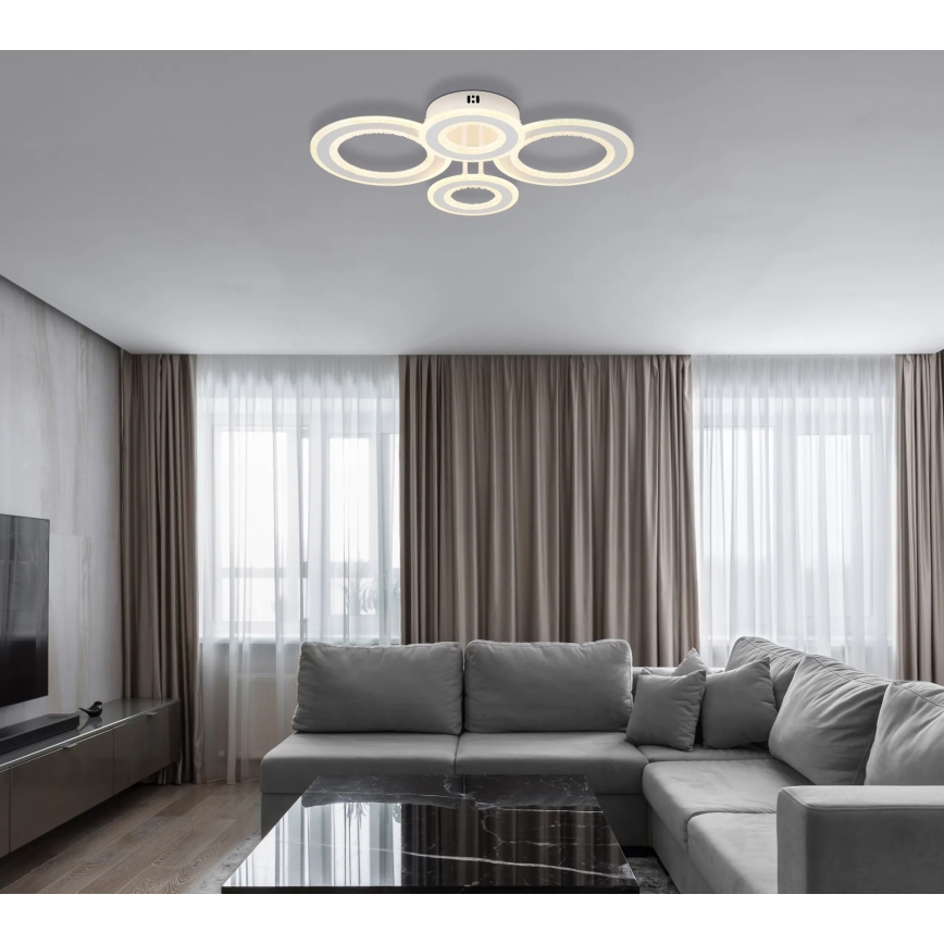 Globo - Plafoniera LED 54W 230V 3000/4200/6000K 59x42 cm