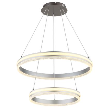 Globo - Lampadario a sospensione LED dimmerabile su cavo LED/60W/230V 2700-6000K + telecomando