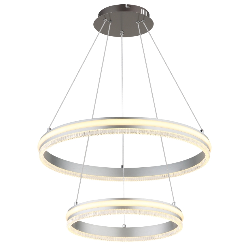 Globo - Lampadario a sospensione LED dimmerabile su cavo LED/60W/230V 2700-6000K + telecomando