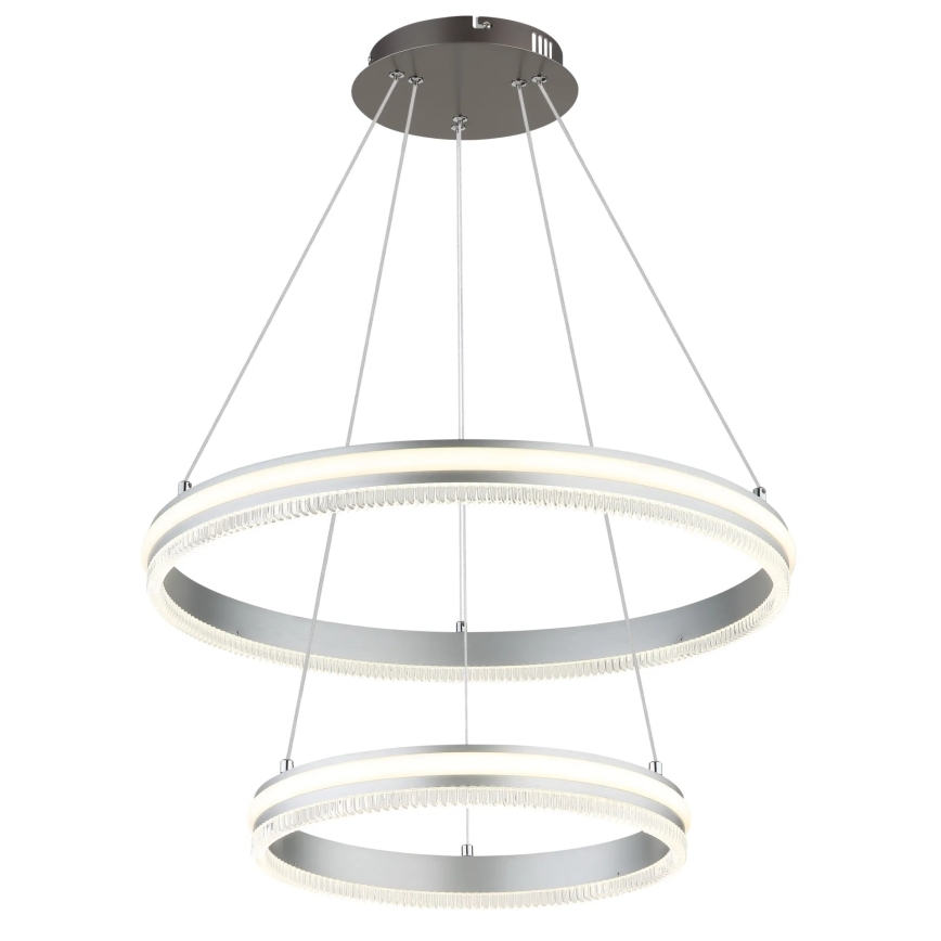 Globo - Lampadario a sospensione LED dimmerabile su cavo LED/60W/230V 2700-6000K + telecomando