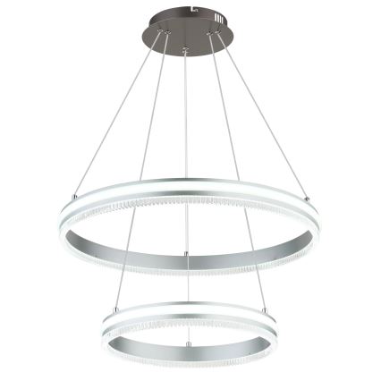 Globo - Lampadario a sospensione LED dimmerabile su cavo LED/60W/230V 2700-6000K + telecomando