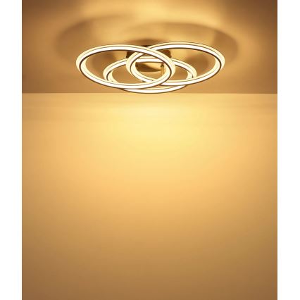 Globo - Plafoniera LED 40 W, 230 V, 3000 K, Ø 52 cm