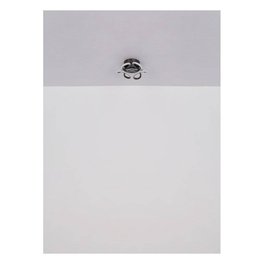 Globo - Plafoniera LED LED/24W/230V 2700/4000/6000K diametro 26 cm nero