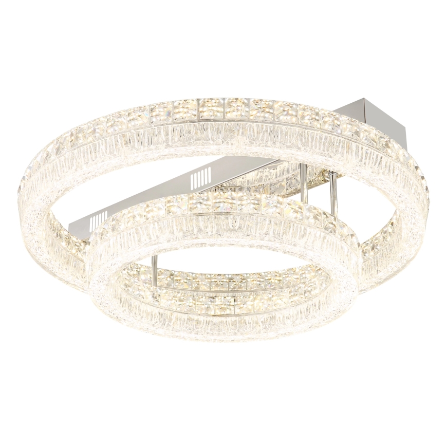 Globo - Plafoniera dimmerabile a LED/60W/230V 2700-6000K trasparente + telecomando