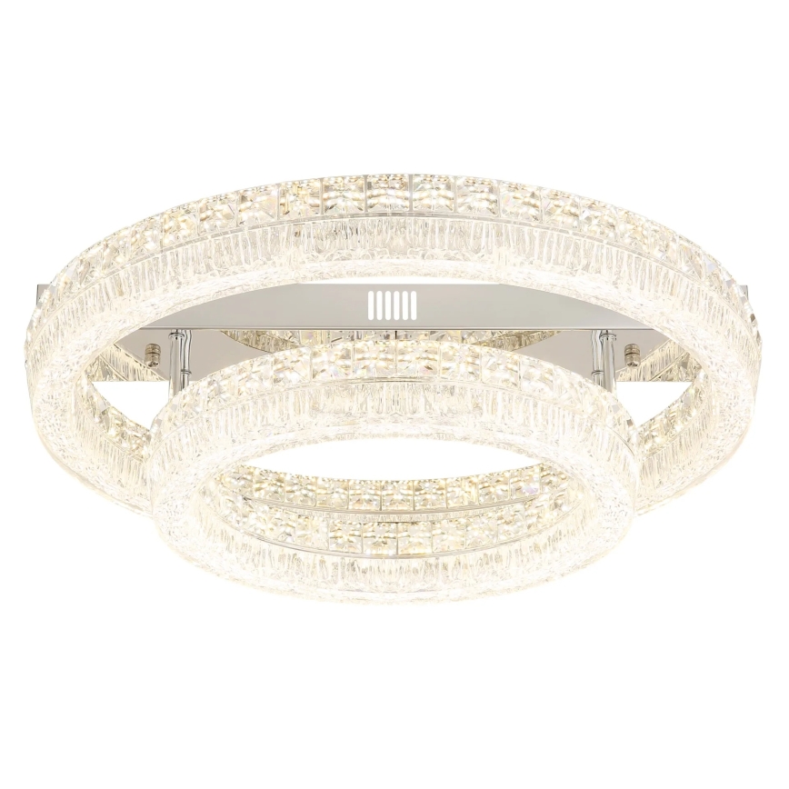 Globo - Plafoniera dimmerabile a LED/60W/230V 2700-6000K trasparente + telecomando