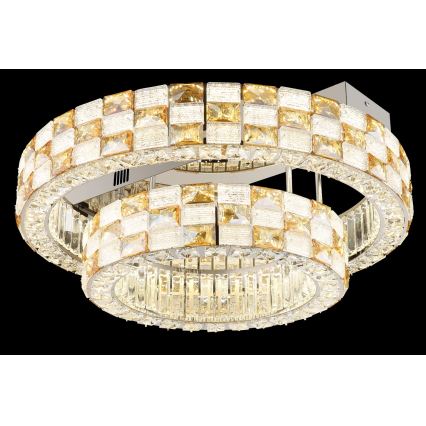 Globo - Plafoniera LED dimmerabile 55W/230V 2700-6000K Ø 61 cm + telecomando