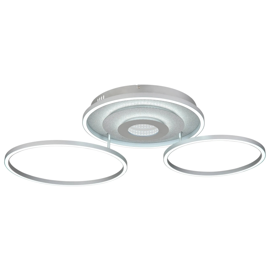 Globo - Plafoniera a LED dimmerabile LED/40W/230V 2700-6500K 57x99,2 cm argento + telecomando