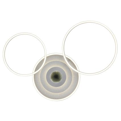 Globo - Plafoniera a LED dimmerabile LED/40W/230V 2700-6500K 57x99,2 cm argento + telecomando
