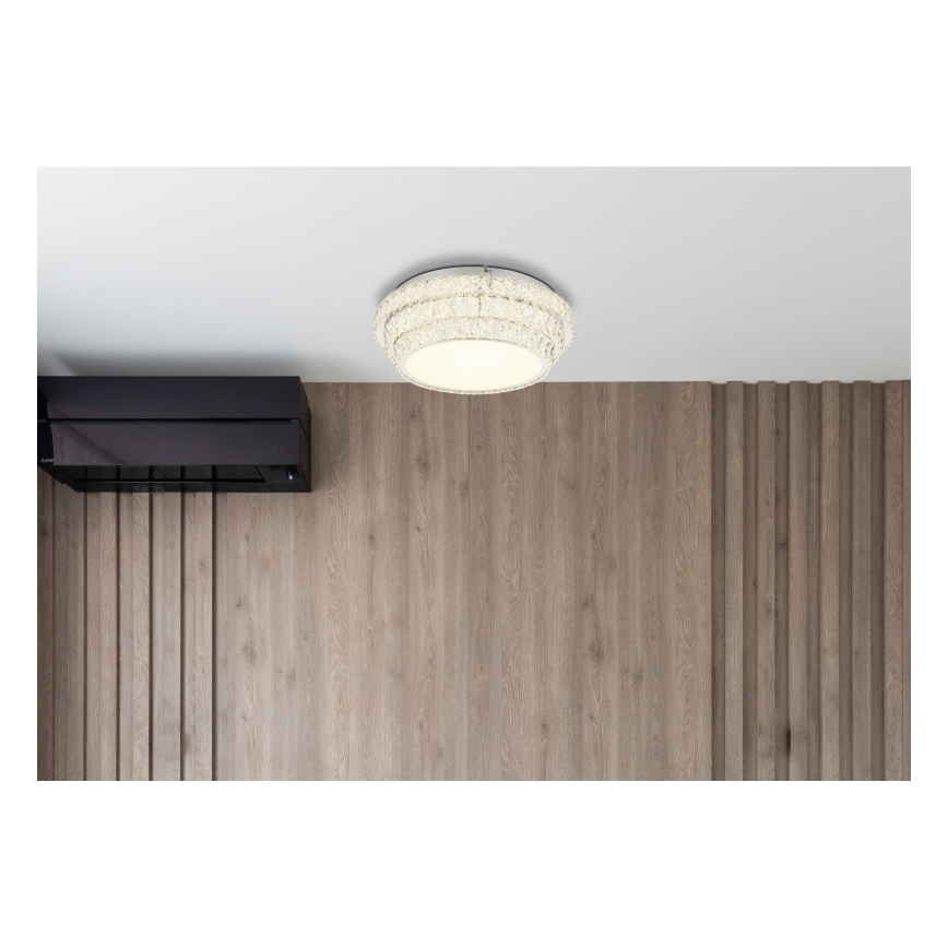 Globo - Plafoniera LED dimmerabile LED/48W/230V 2700-6000K diametro 50 cm bianco + telecomando
