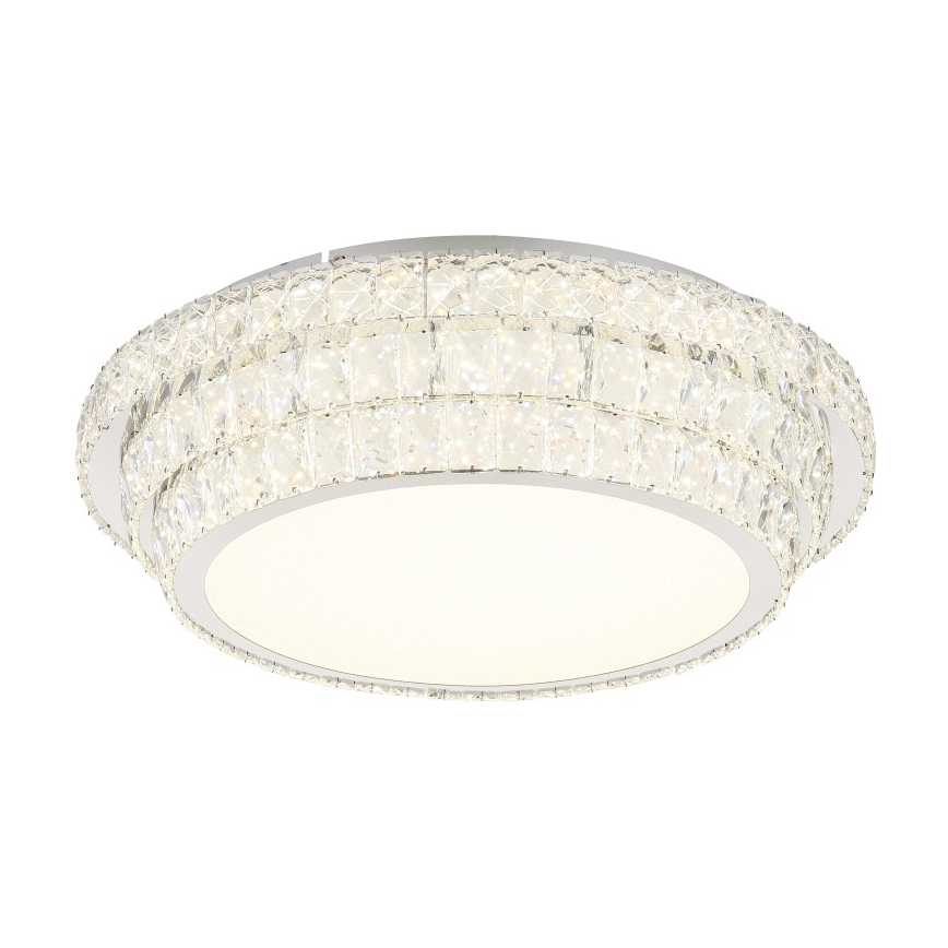 Globo - Plafoniera dimmerabile a LED/58W/230V 2700-6000K Ø 60 cm bianca + telecomando