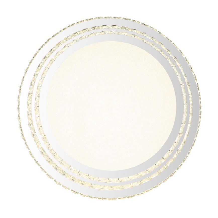Globo - Plafoniera dimmerabile a LED/58W/230V 2700-6000K Ø 60 cm bianca + telecomando
