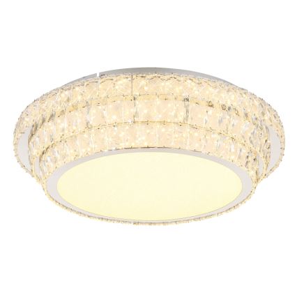 Globo - Plafoniera dimmerabile a LED/58W/230V 2700-6000K Ø 60 cm bianca + telecomando