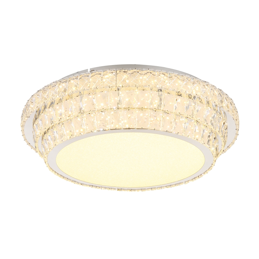 Globo - Plafoniera dimmerabile a LED/58W/230V 2700-6000K Ø 60 cm bianca + telecomando