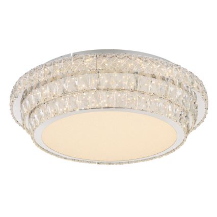 Globo - Plafoniera dimmerabile a LED/58W/230V 2700-6000K Ø 60 cm bianca + telecomando
