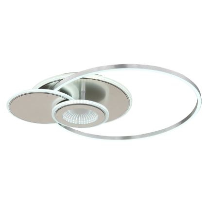 Globo - Plafoniera LED dimmerabile 24W/230V 2700-6000K argento + telecomando