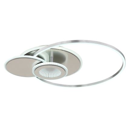 Globo - Plafoniera LED dimmerabile LED/24W/230V 2700-6500K 45x56 cm argento + telecomando