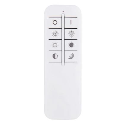 Globo - Plafoniera LED dimmerabile LED/24W/230V 2700-6500K 45x56 cm argento + telecomando