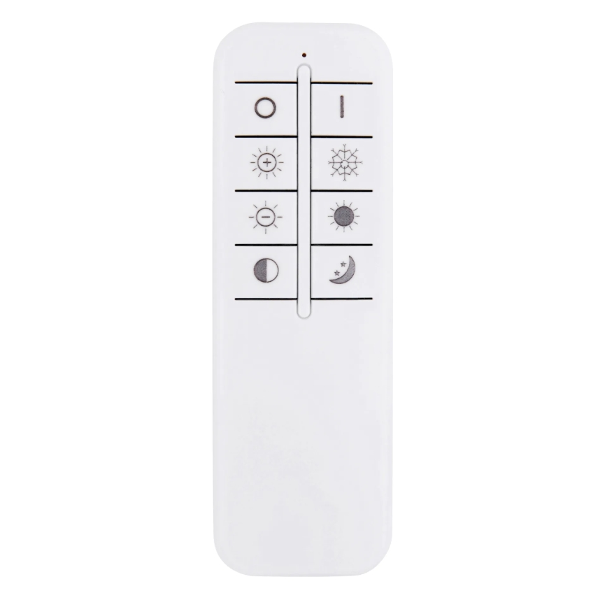 Globo - Plafoniera LED dimmerabile LED/24W/230V 2700-6500K 45x56 cm argento + telecomando