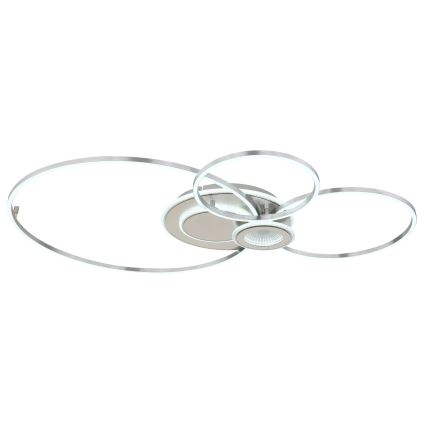 Globo - Plafoniera LED dimmerabile LED/36W/230V 2700-6000K argento + telecomando