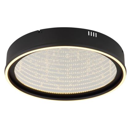 Globo - Plafoniera LED dimmerabile LED/40W/230V 2700-6500K Ø 51,5 cm nero + telecomando