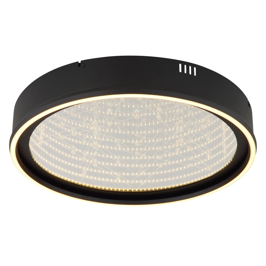 Globo - Plafoniera LED dimmerabile LED/40W/230V 2700-6500K Ø 51,5 cm nero + telecomando