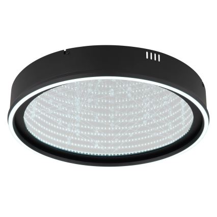 Globo - Plafoniera LED dimmerabile LED/40W/230V 2700-6500K Ø 51,5 cm nero + telecomando