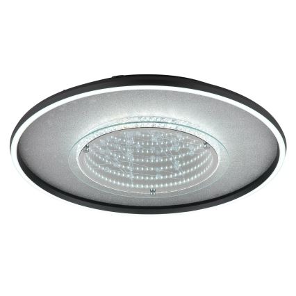 Globo - Plafoniera a LED 40W/230V 3000/4000/6000K Ø 51,5 cm nera