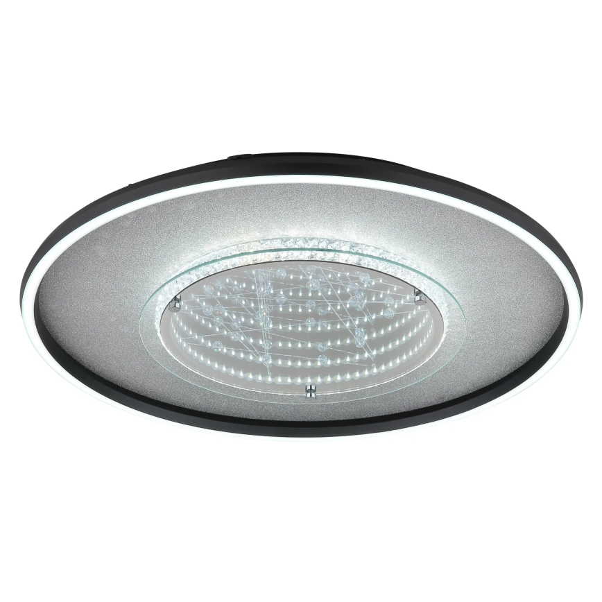 Globo - Plafoniera a LED 40W/230V 3000/4000/6000K Ø 51,5 cm nera