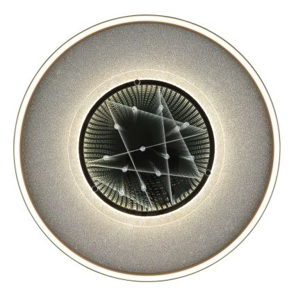 Globo - Plafoniera a LED 40W/230V 3000/4000/6000K Ø 51,5 cm nera