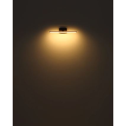 Globo - Lampada da quadro ricaricabile a LED/3,5W/5V 40 cm 3600 mAh nera