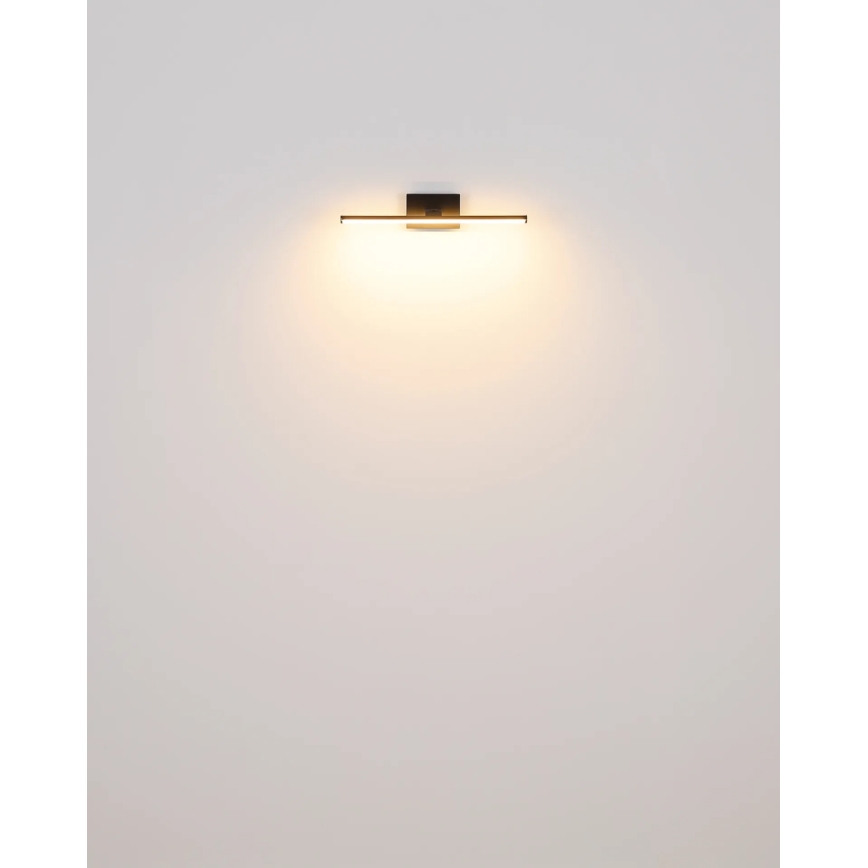 Globo - Lampada da quadro ricaricabile a LED/3,5W/5V 40 cm 3600 mAh nera