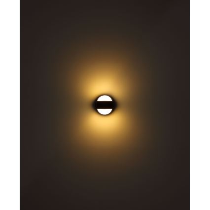 Globo - LED Dimmerabile ricaricabile touch Applique LED/1,4W/5V 1800 mAh nero