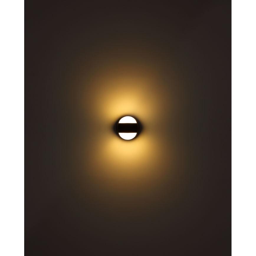 Globo - LED Dimmerabile ricaricabile touch Applique LED/1,4W/5V 1800 mAh nero