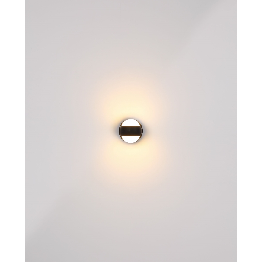 Globo - LED Dimmerabile ricaricabile touch Applique LED/1,4W/5V 1800 mAh nero
