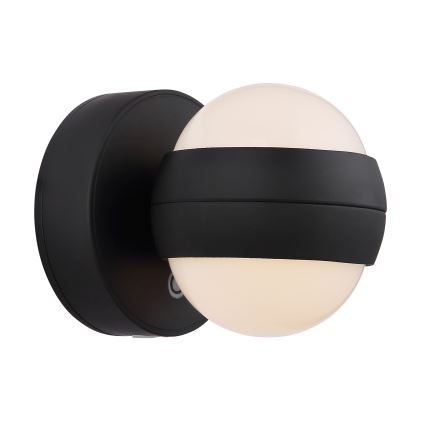Globo - LED Dimmerabile ricaricabile touch Applique LED/1,4W/5V 1800 mAh nero