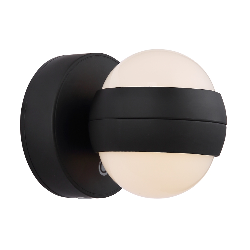 Globo - LED Dimmerabile ricaricabile touch Applique LED/1,4W/5V 1800 mAh nero