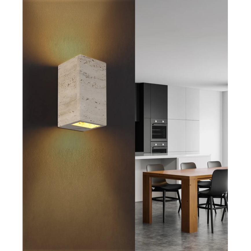 Globo - Applique LED 6W/230V/3000K, travertino