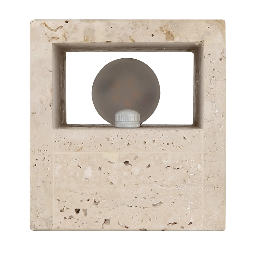 Globo - Applique LED 6W/230V/3000K, travertino