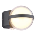 Globo - Applique a LED da esterno LED/12W/230V IP54 nero