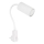 Globo - Applique a spot da parete con spina 1xGU10/35W/230V bianco