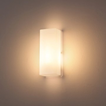 Globo - Applique da esterno 1xE27/15W/230V IP44 bianca
